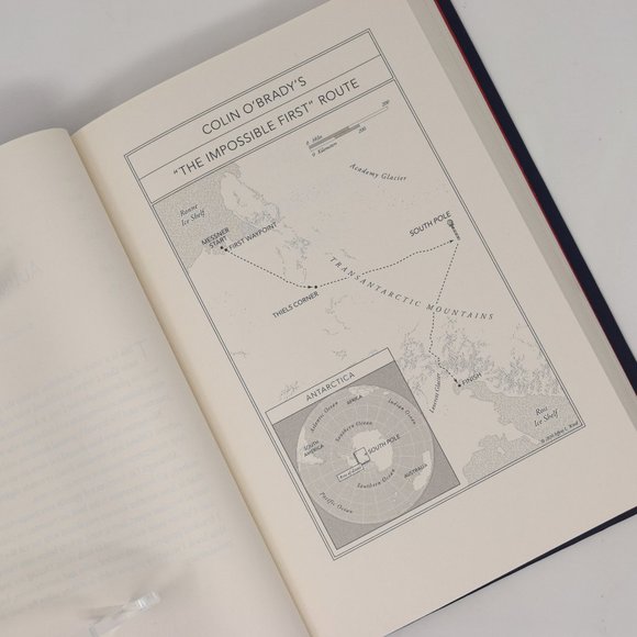 The Impossible First Colin OBrady Crossing Antarctica Alone Hardcover 1st Editon - Picture 11 of 15